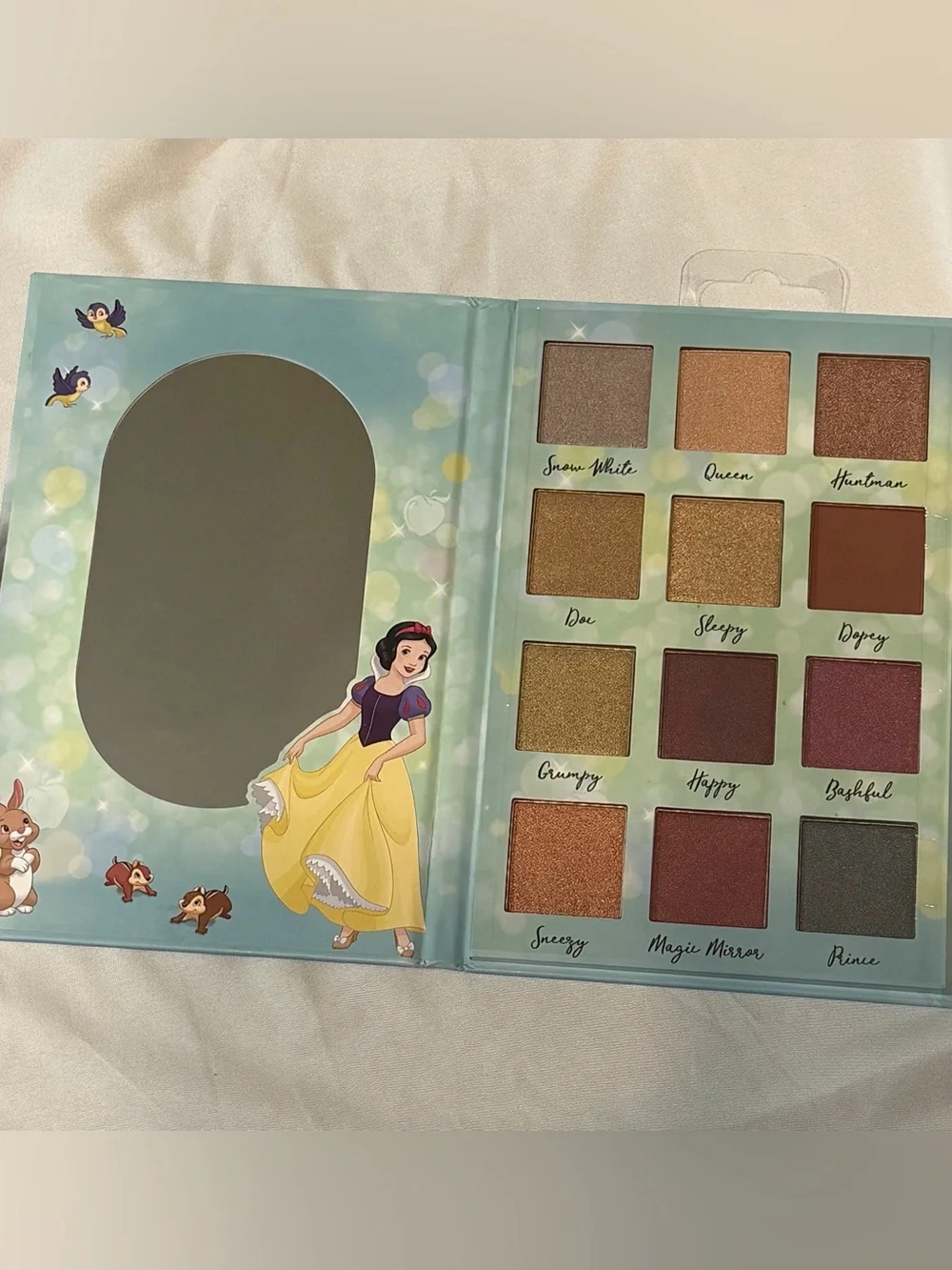 Disney Snow White Eyeshadow Palette — Holographic Blue Artwork
